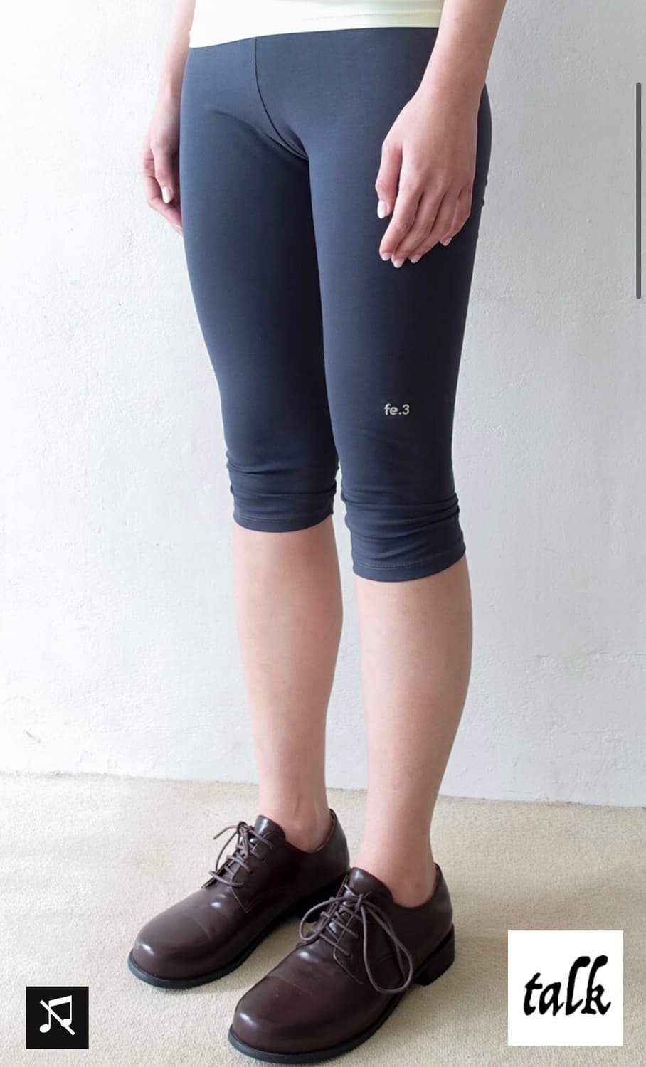 fe.3 half leggings (blue grey) 상품이미지1