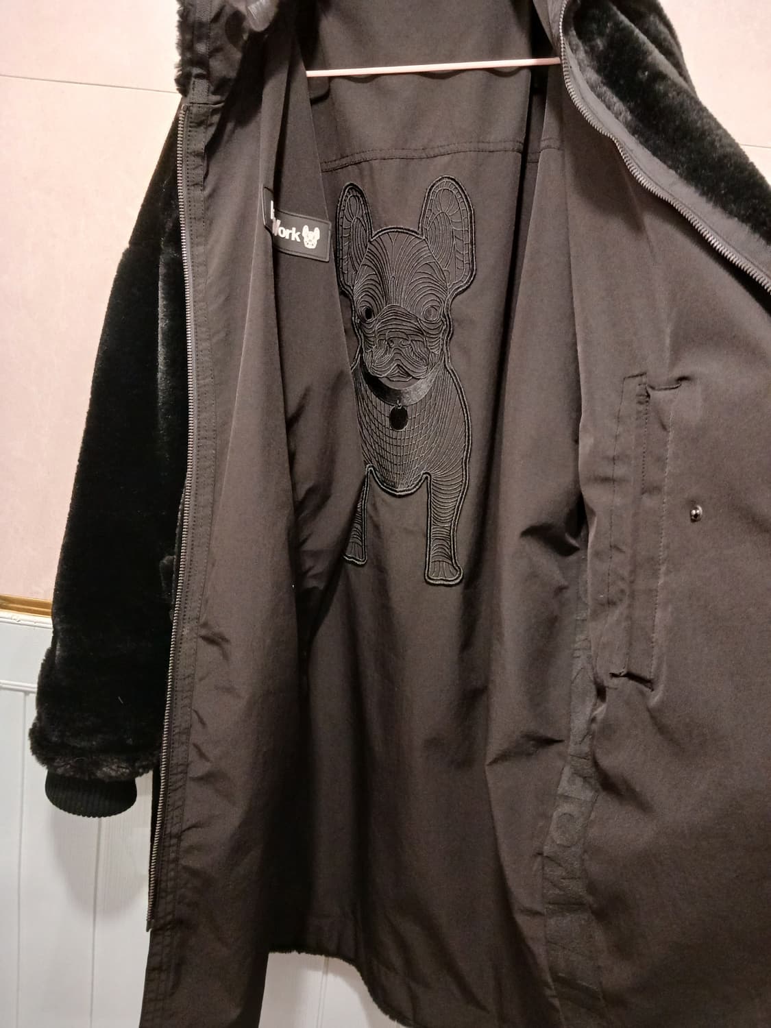 라이프워크 정품 남여공용 양면 롱 점퍼 free 사이즈 상품이미지3