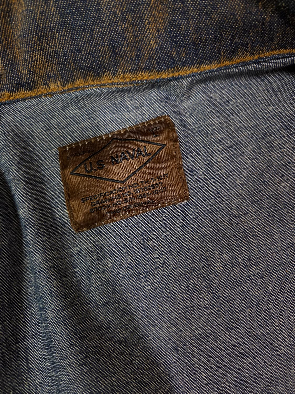 U.S NAVAL 러기드 워싱 필드 재킷 상품이미지10