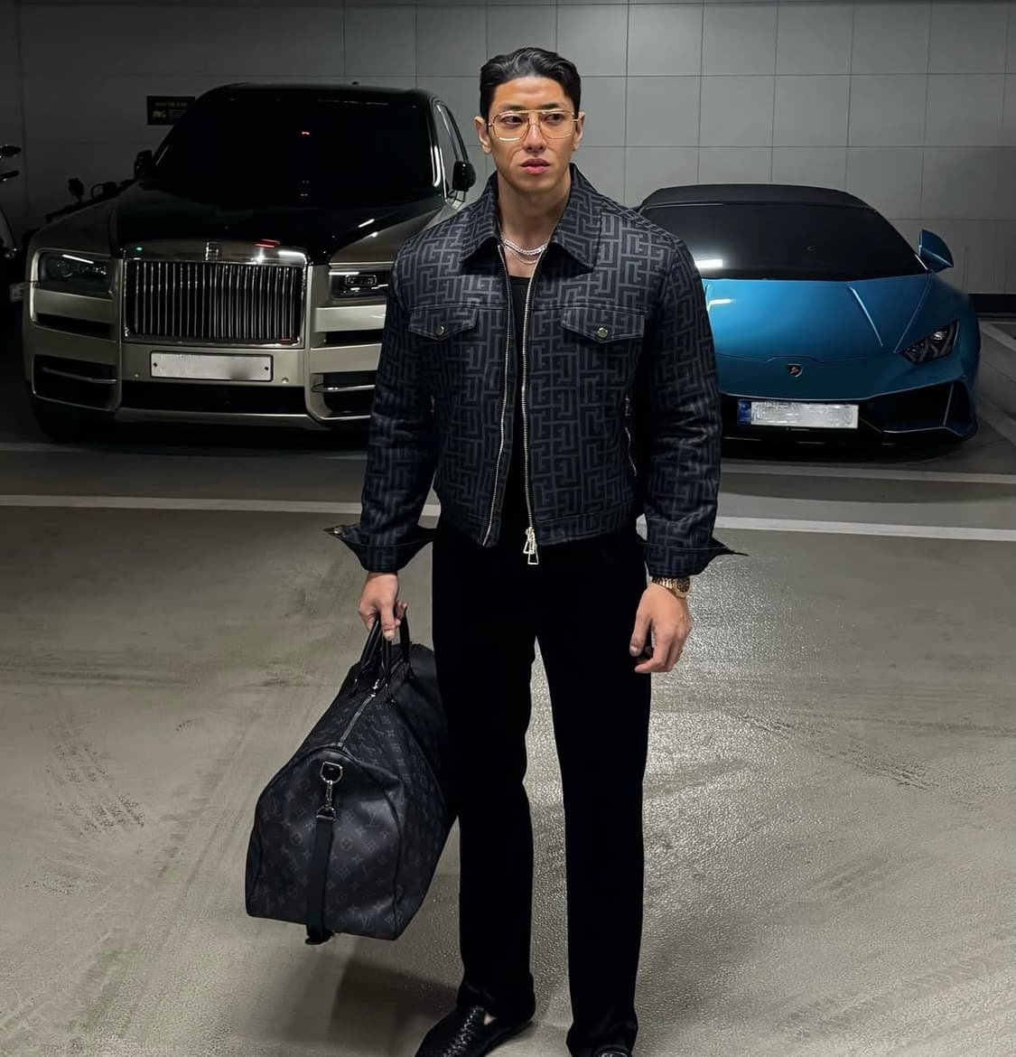 라피나토 RT 모노그램 트러커 블랙 50 상품이미지2