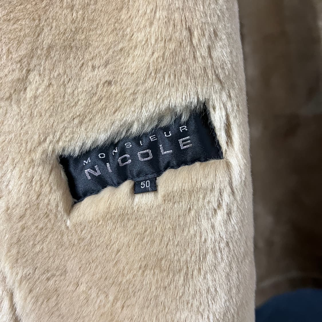 [50] MONSIEUR 니콜 양가죽 무스탕 코트  상품이미지8