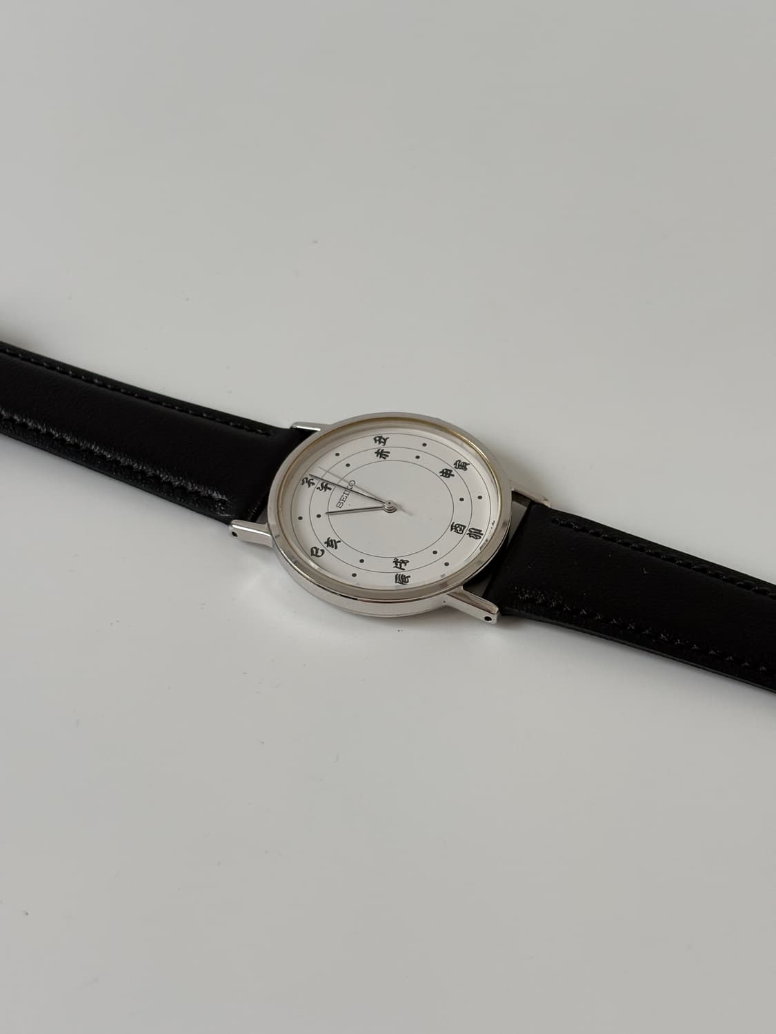 1990s Kanji Zodiac Dial Silver Quartz 상품이미지4