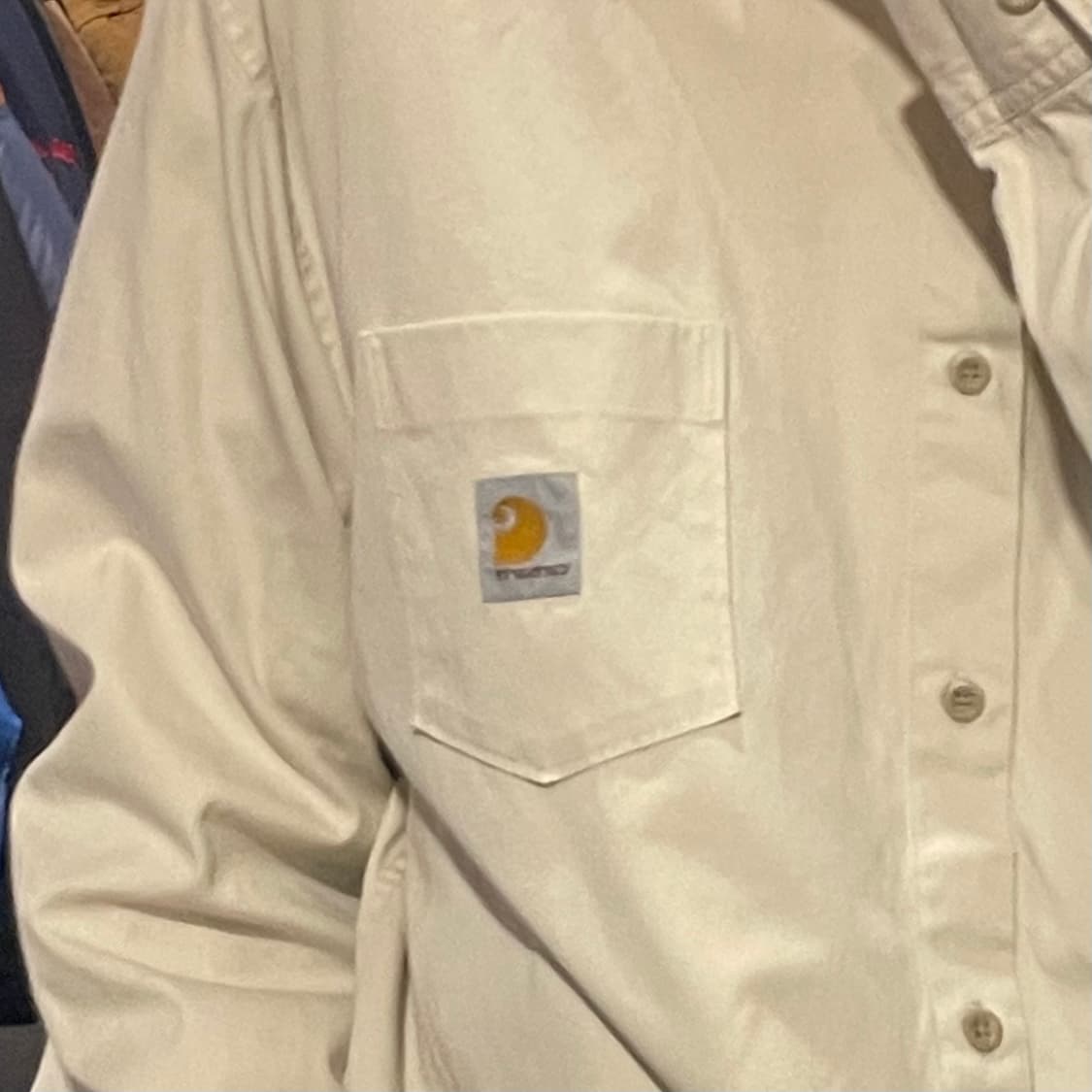 [IM] carhartt 칼하트 아이보리 긴팔셔츠 상품이미지6