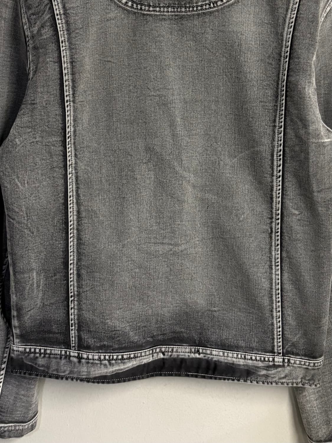 CAVARIA grey denim riders jacket  상품이미지7