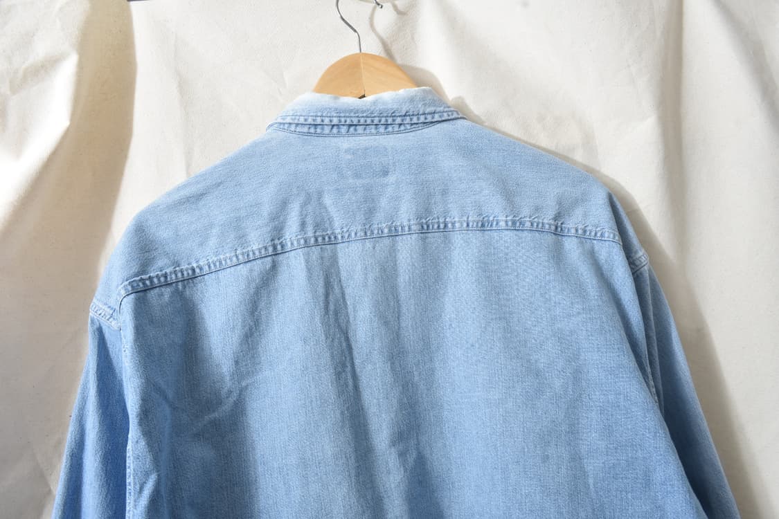 90s 올드갭 GAP 데님 셔츠 M0697 상품이미지7