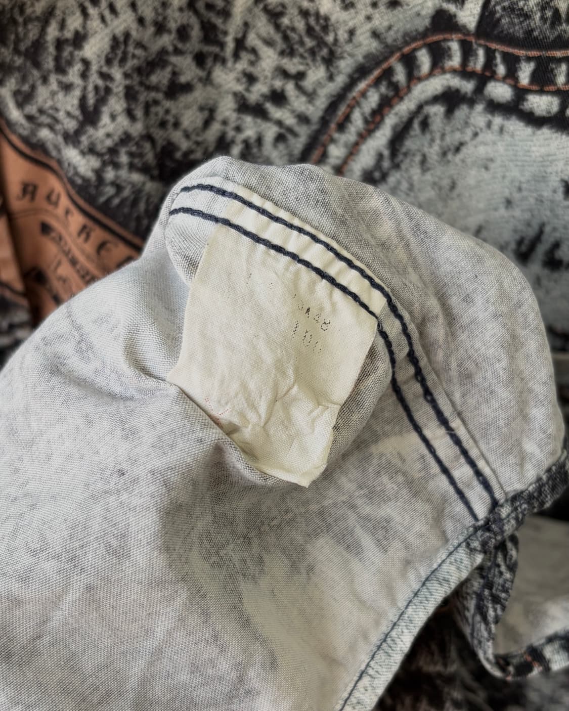 [M]Lee 리 90s 데님 패턴 보헤미안 셔츠 상품이미지8