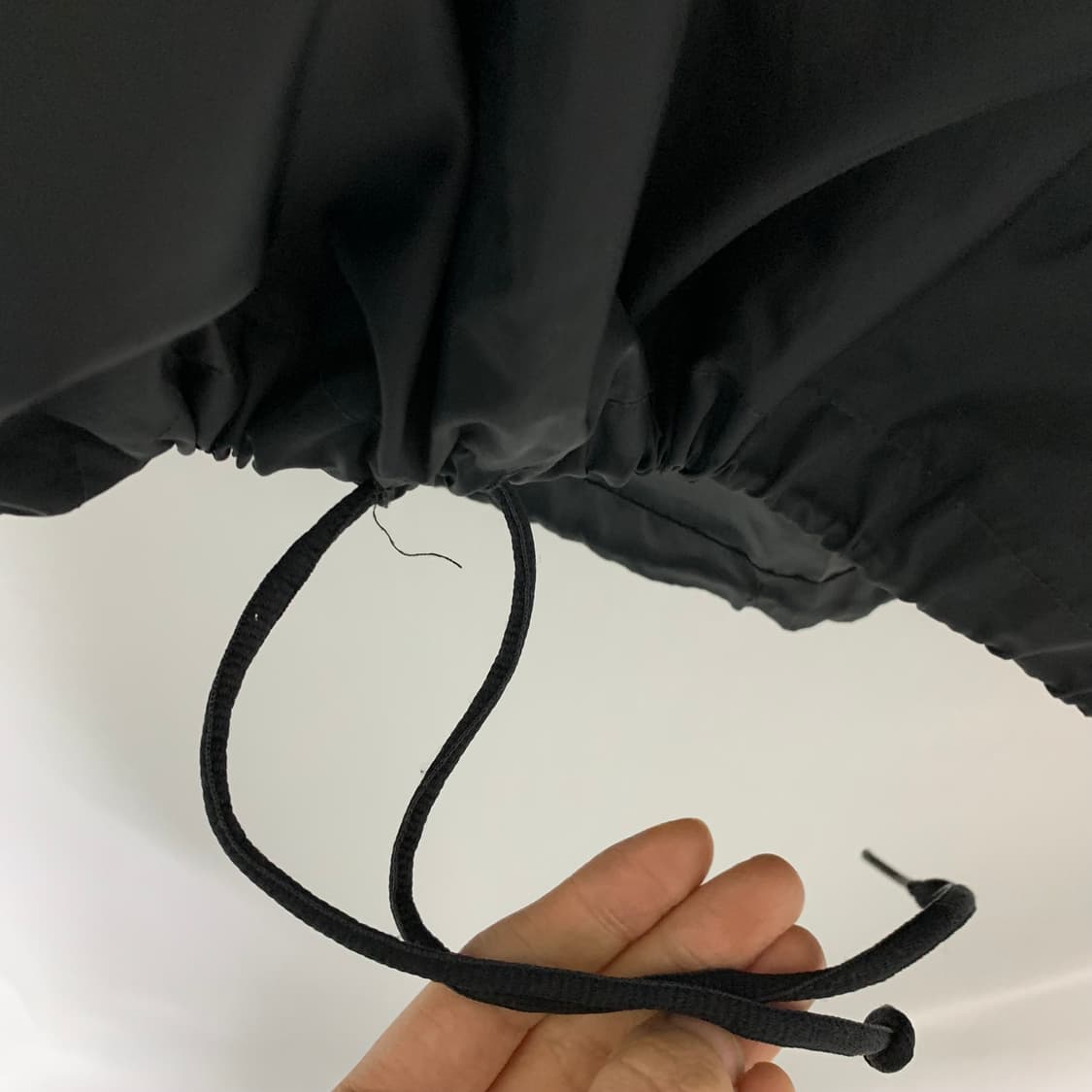 나이키 빈티지 블랙 바람막이 재질 맨투맨 오버사이즈 빅사이즈 XL 상품이미지8