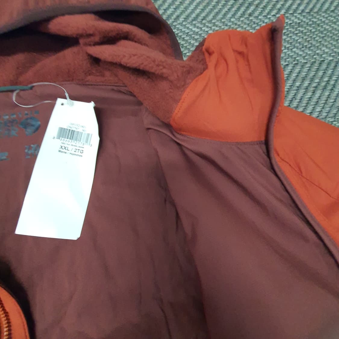 미착용 마운틴하드웨어 간절기 후드집업 남자115 상품이미지6