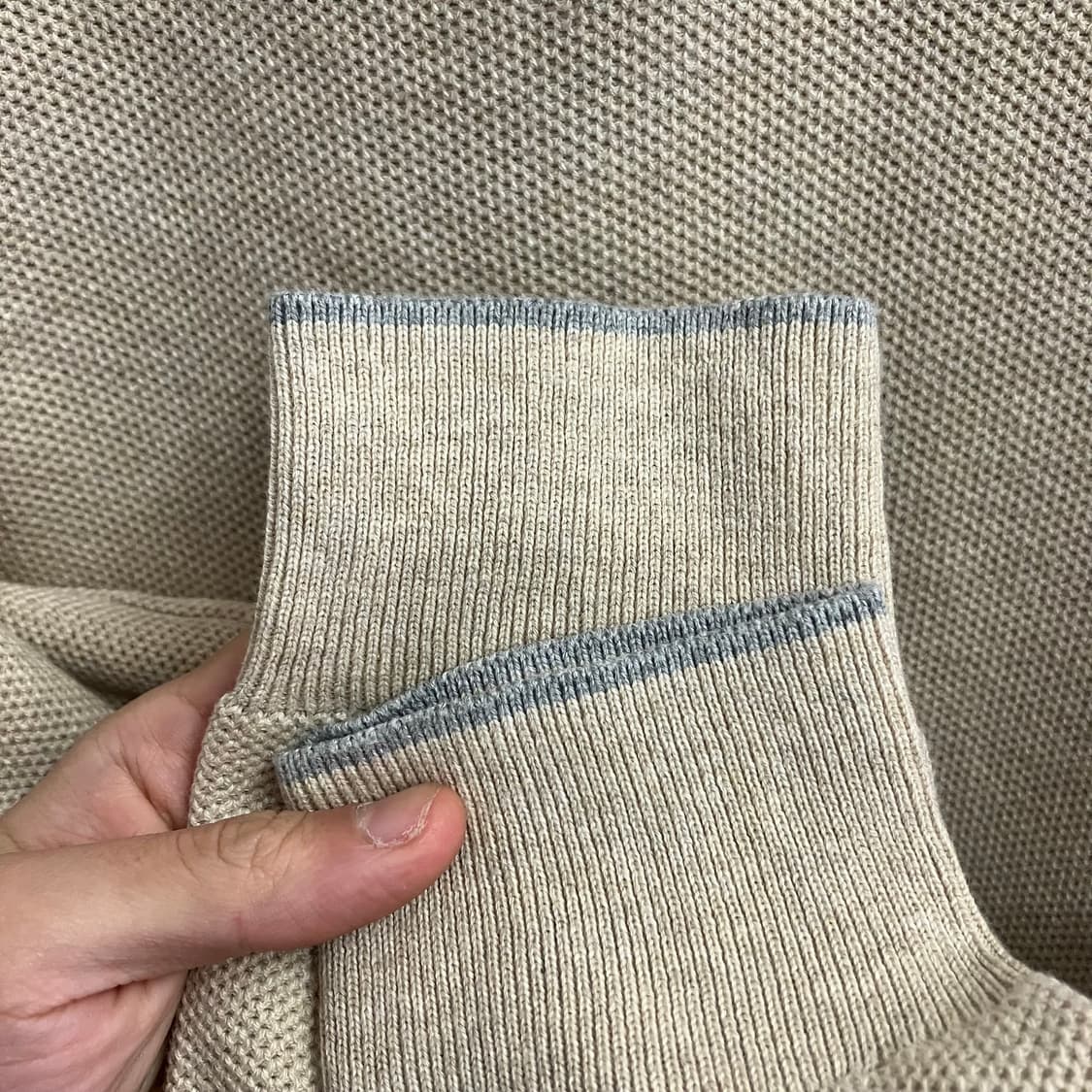 57 폴로 반집업 하프넥 코튼니트 상품이미지8