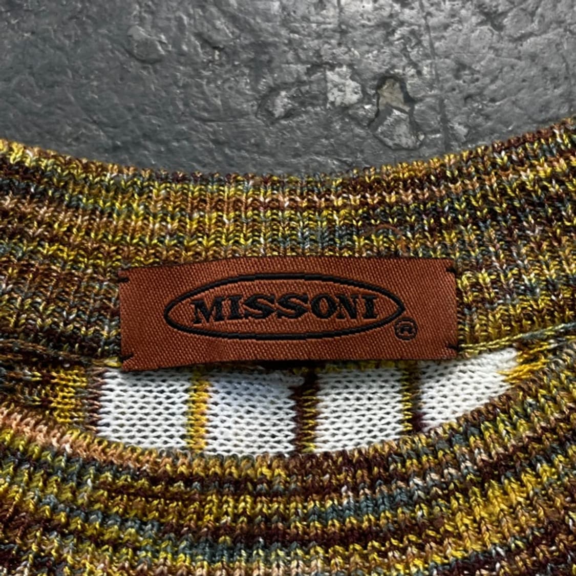 미쏘니 크롭 니트 상품이미지3