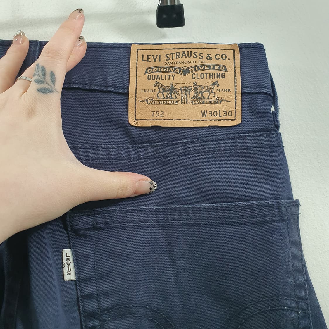 30 리바이스 남성 데일리 네이비 치노 팬츠 바지 상품이미지7