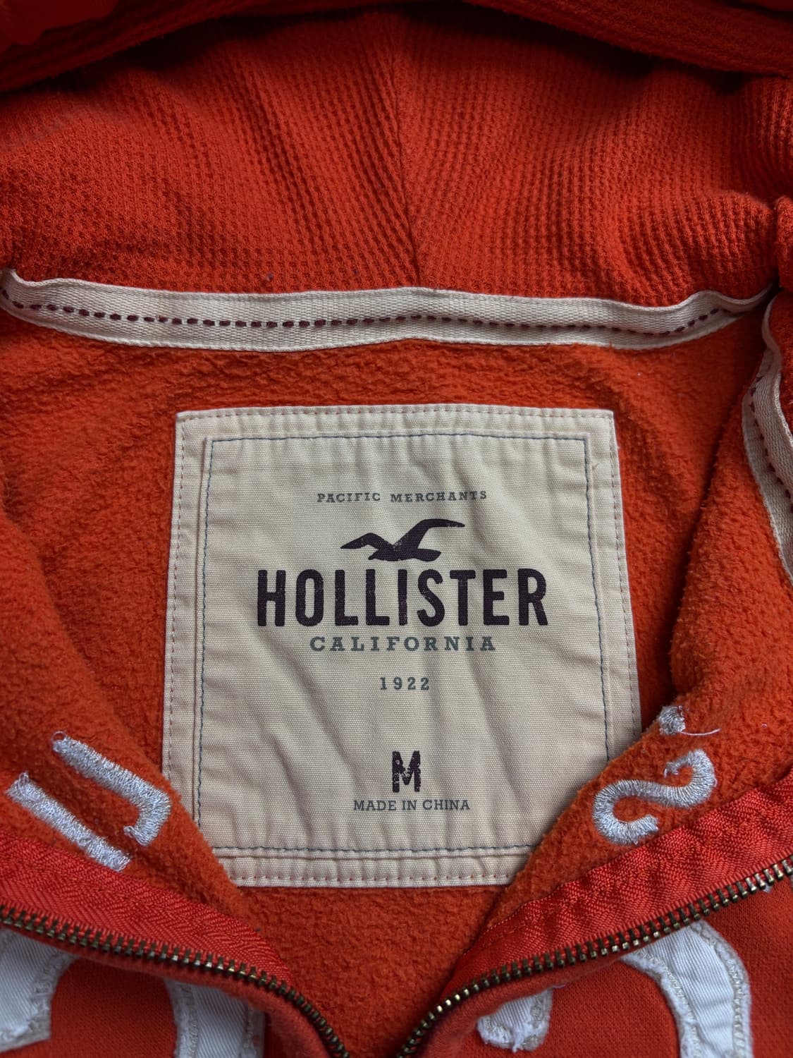 00s 홀리스터 y2k 빈티지 빅로고 후드집업 1886 상품이미지4