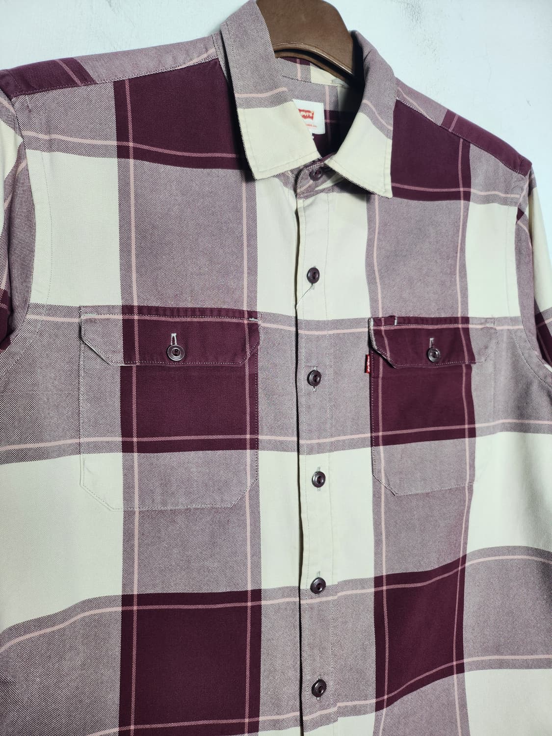 리바이스 체크 셔츠 상품이미지2