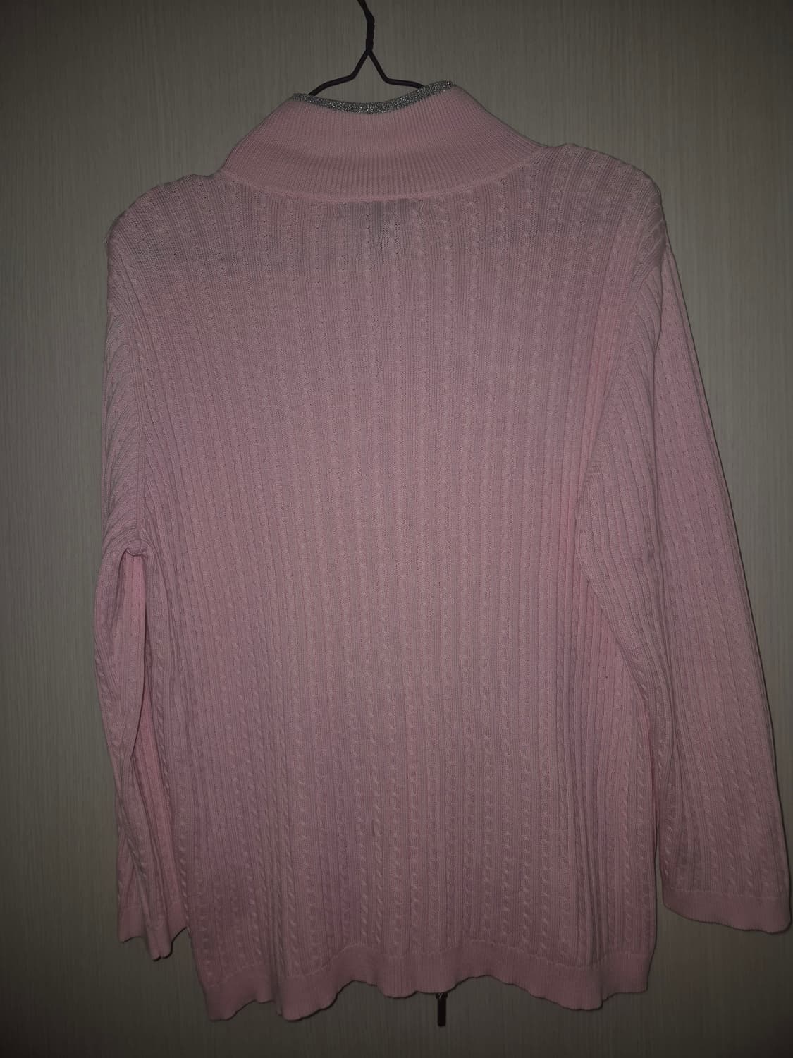 Polo Ralph Lauren 딸기우유 니트 집업 가디건 L 상품이미지3