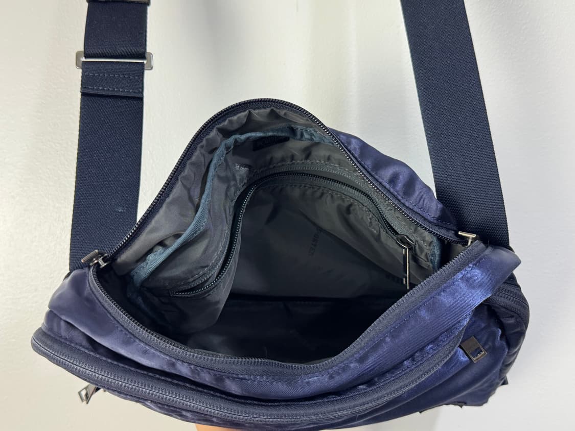 요시다포터 포커스 라인 네이비 크로스백 .  상품이미지7