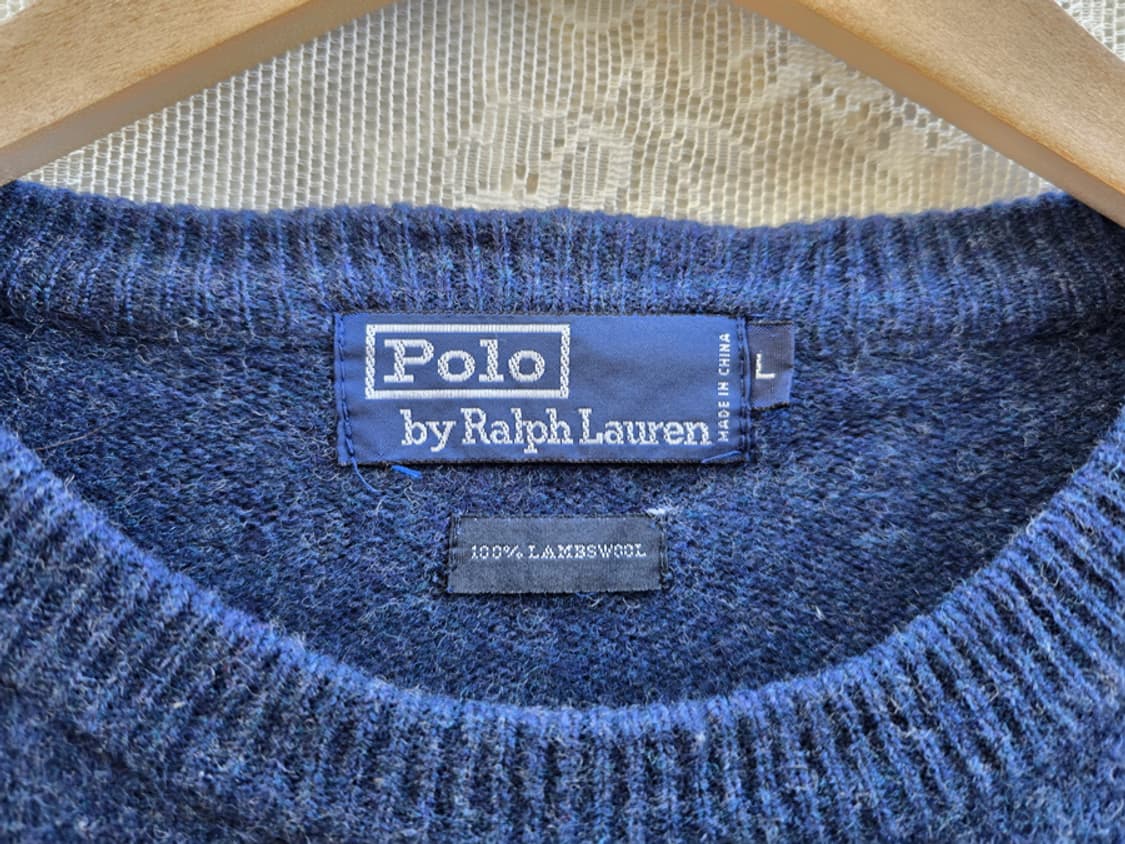 90s 폴로 랄프로렌 울 100% 상품이미지3