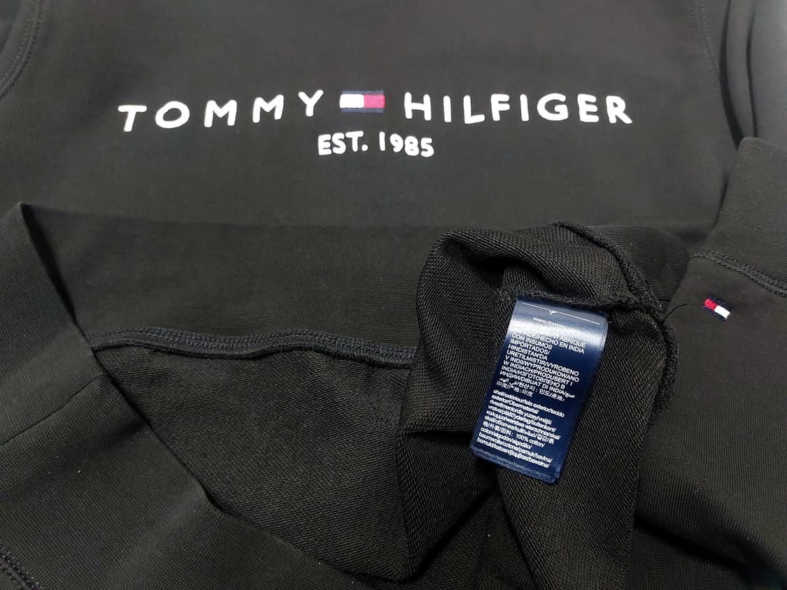 타미힐피거 블랙 맨투맨 105 상품이미지6