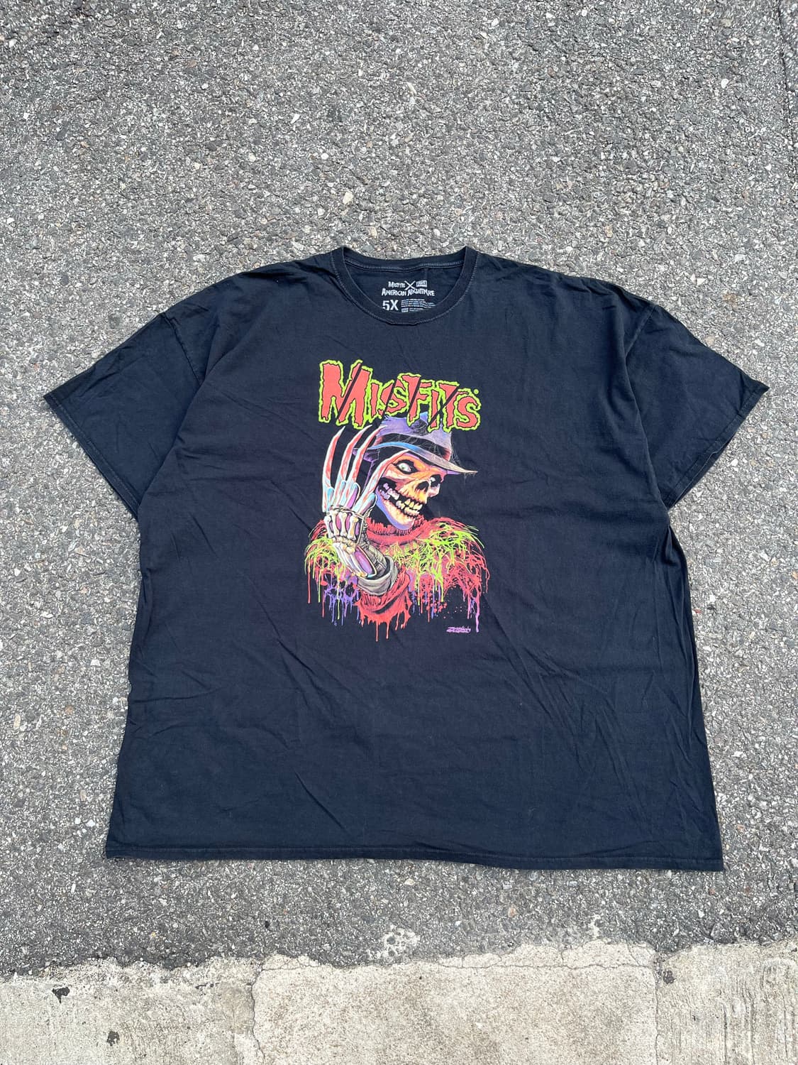 4XL) Misfits&Freddy Krueger T shirts 상품이미지1