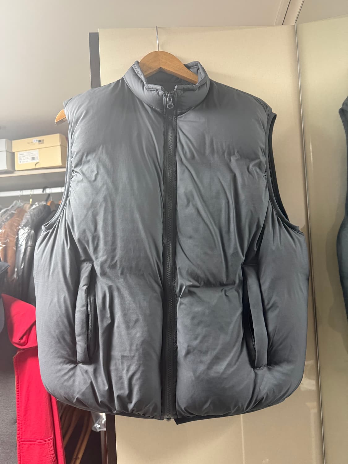 [3사이즈] 더뤡코즈 덕다운 패딩 베스트 상품이미지1