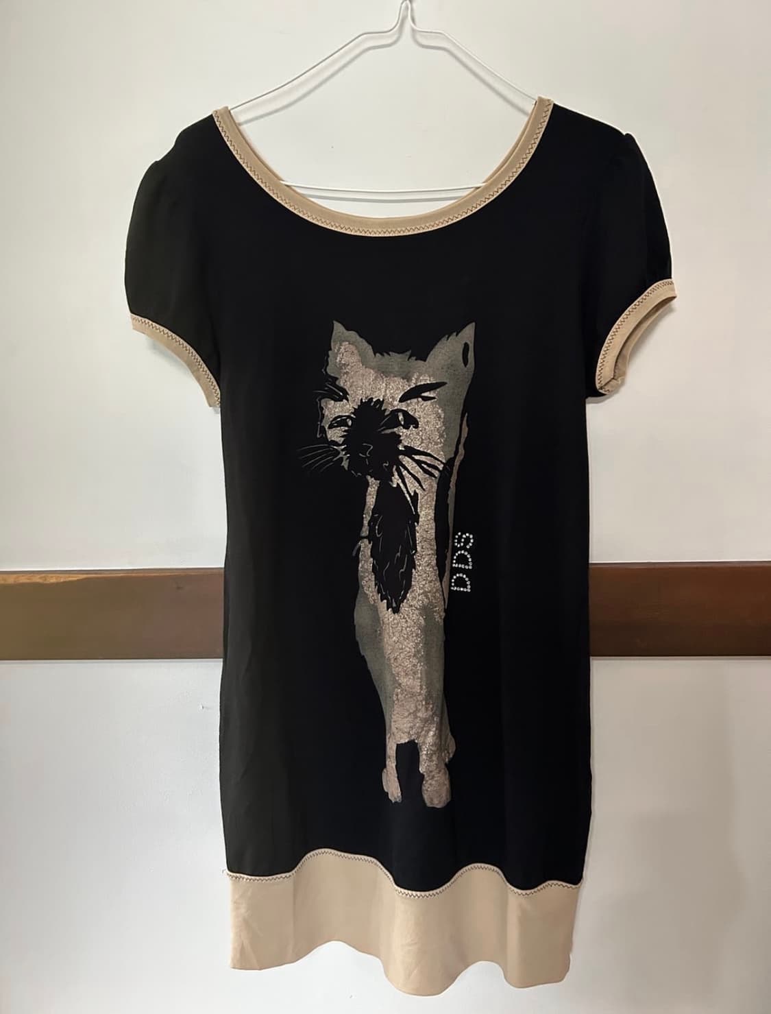 고양이 롱 티셔츠 상품이미지1