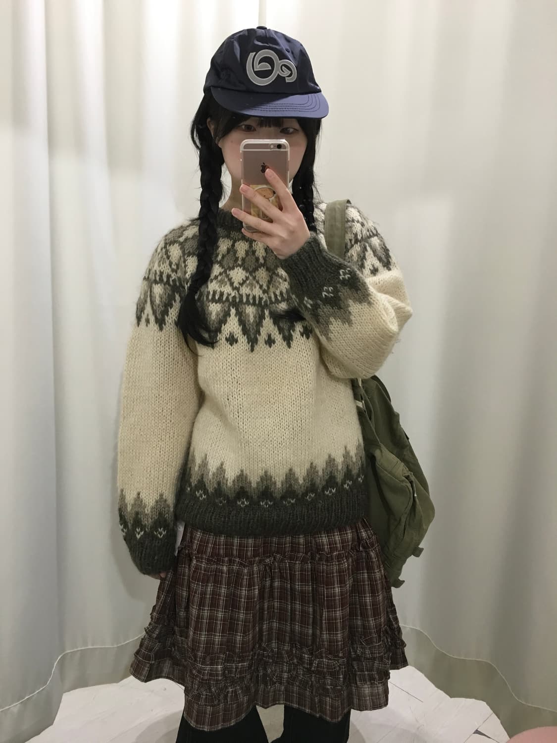 hand made nordic wool knit 상품이미지3