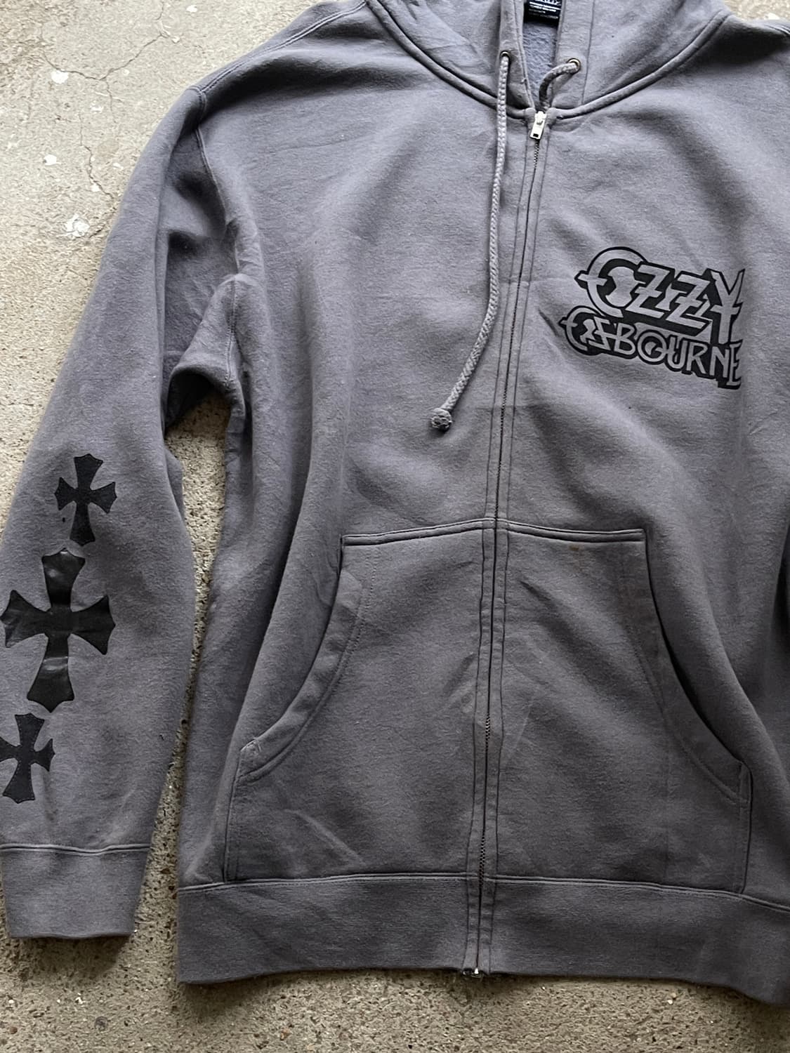 Skull zip up hoody 상품이미지3