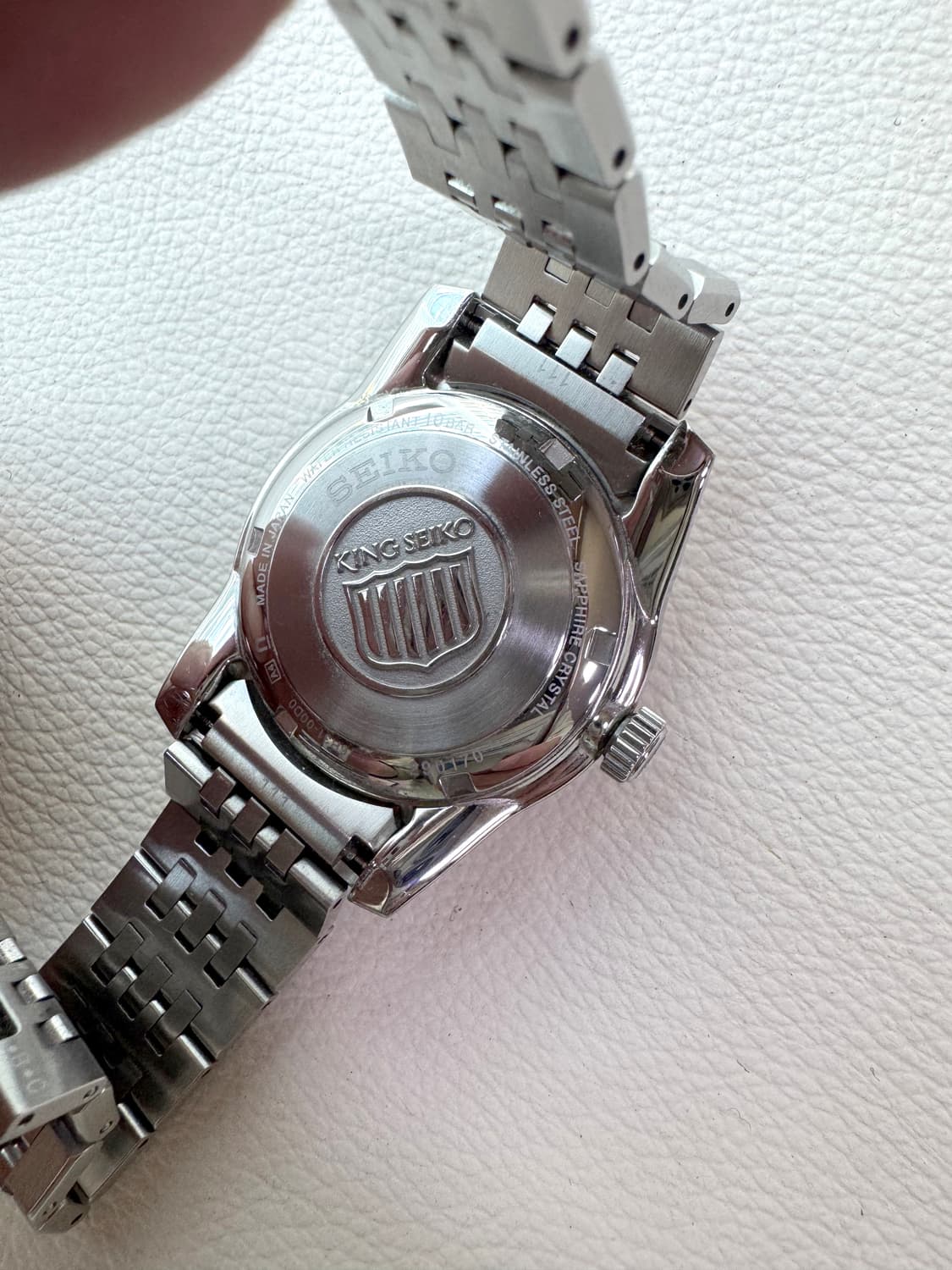 킹세이코 브라운 다이얼 spb285j1(삼정 정품 풀박스) 상품이미지6