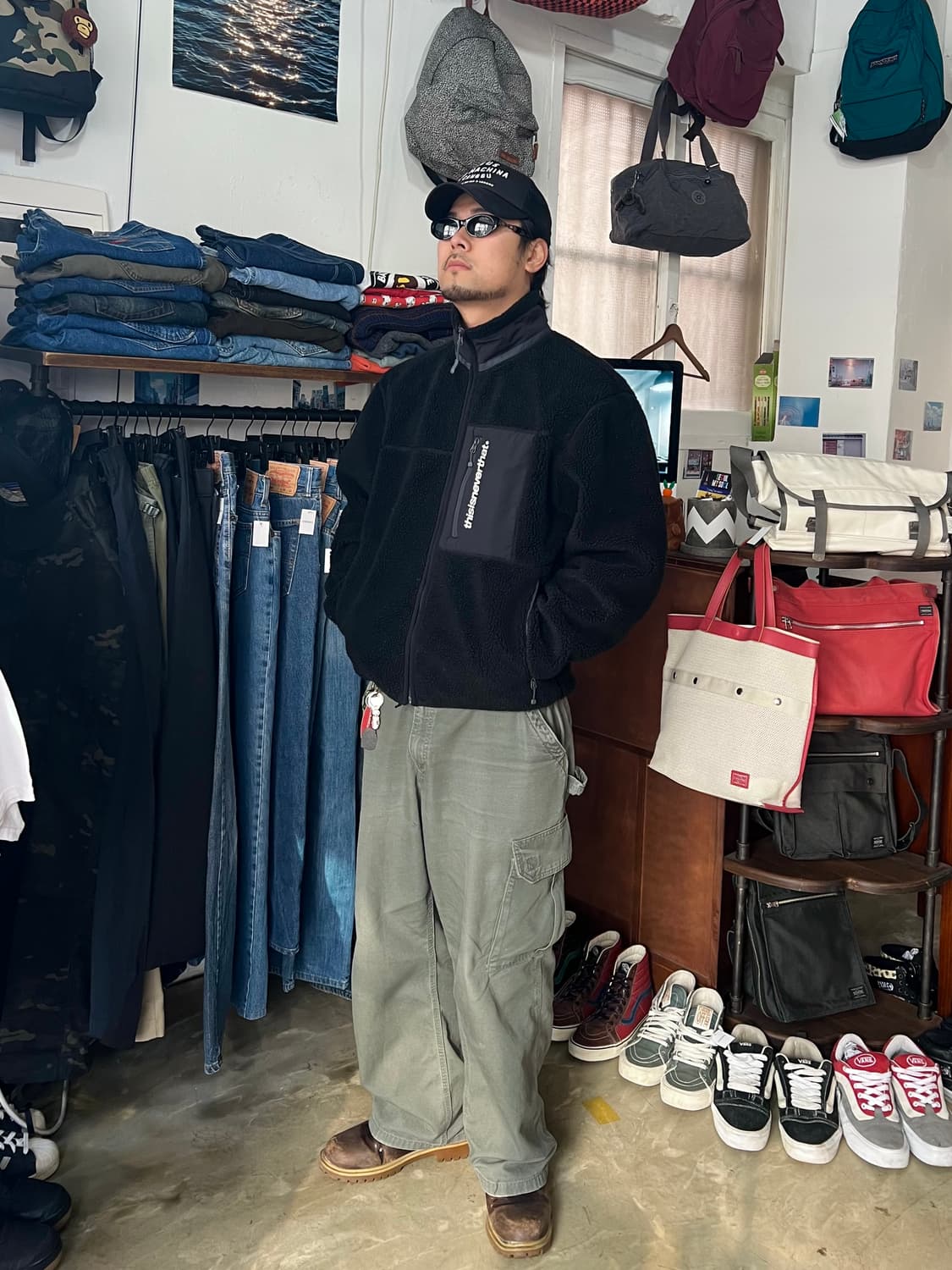 Thisisneverthat 디네댓 플리스 L 상품이미지1