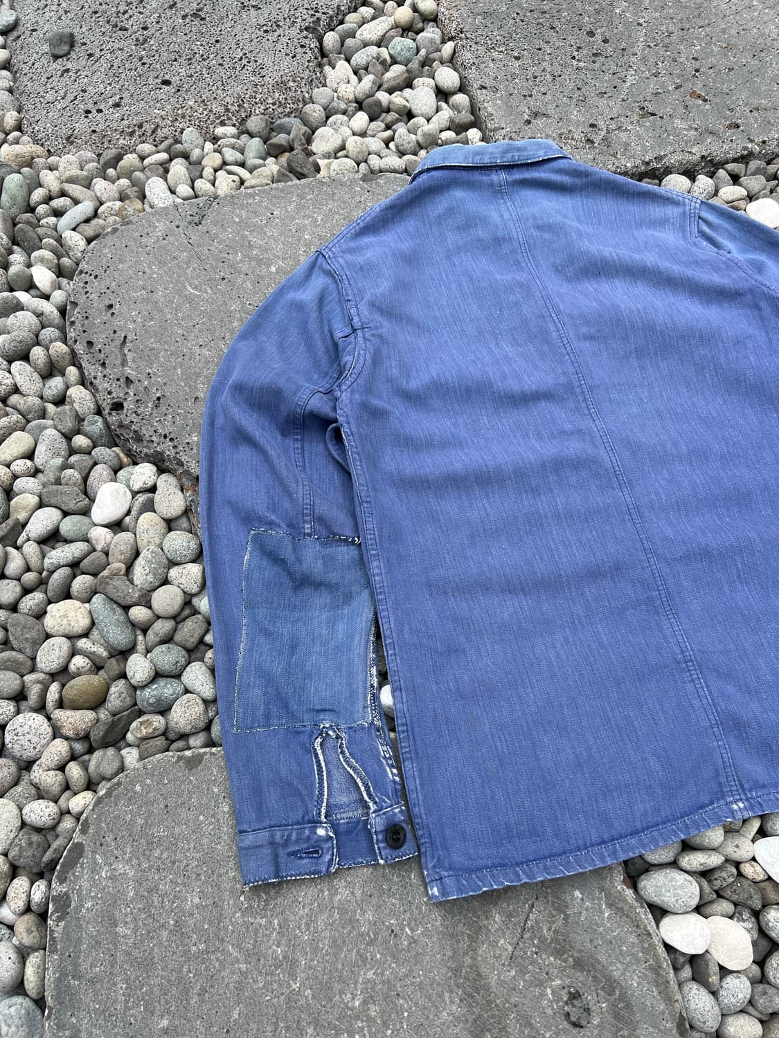 FADED VINTAGE WASHING FRENCH 프렌치데님워크자켓 상품이미지9