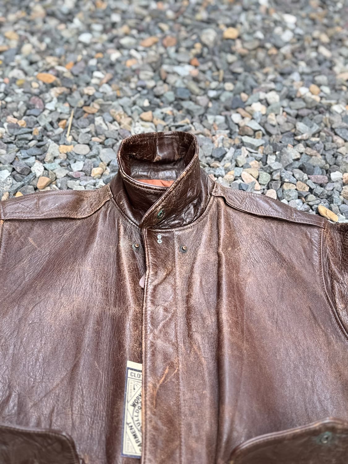 40s USAAF A-2 Flight Jacket (38) 상품이미지7