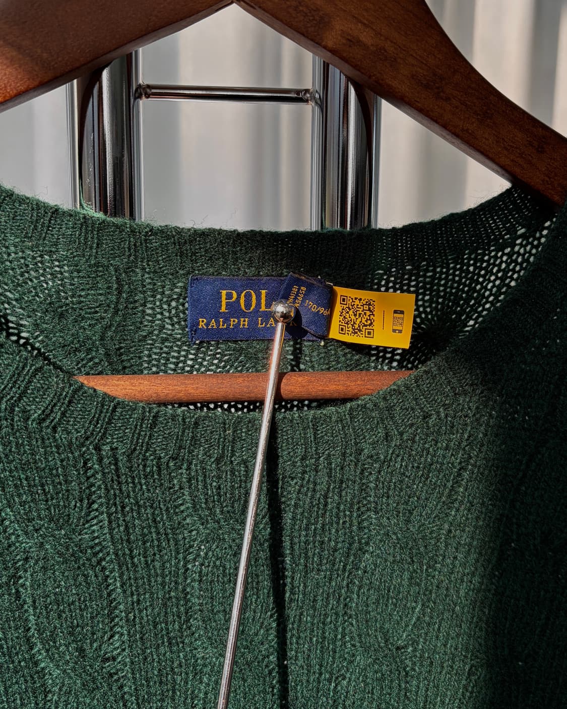 [M]폴로 랄프로렌 케이블 울 캐시미어 크루넥 니트 상품이미지8