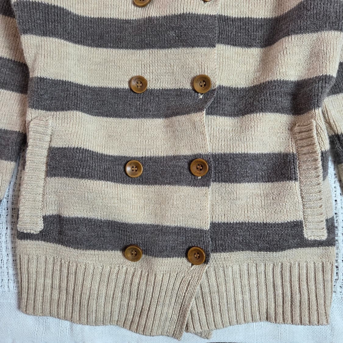 [SM2] 사만사모스 스트라이프 더블 가디건 상품이미지4