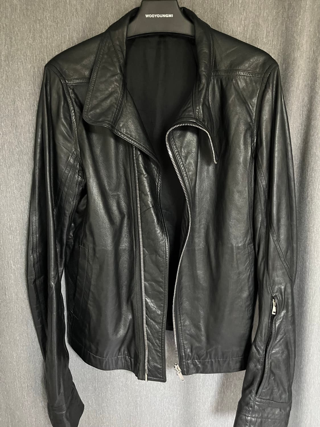 릭오웬스 몰리노 레더 자켓 양가죽 상품이미지1