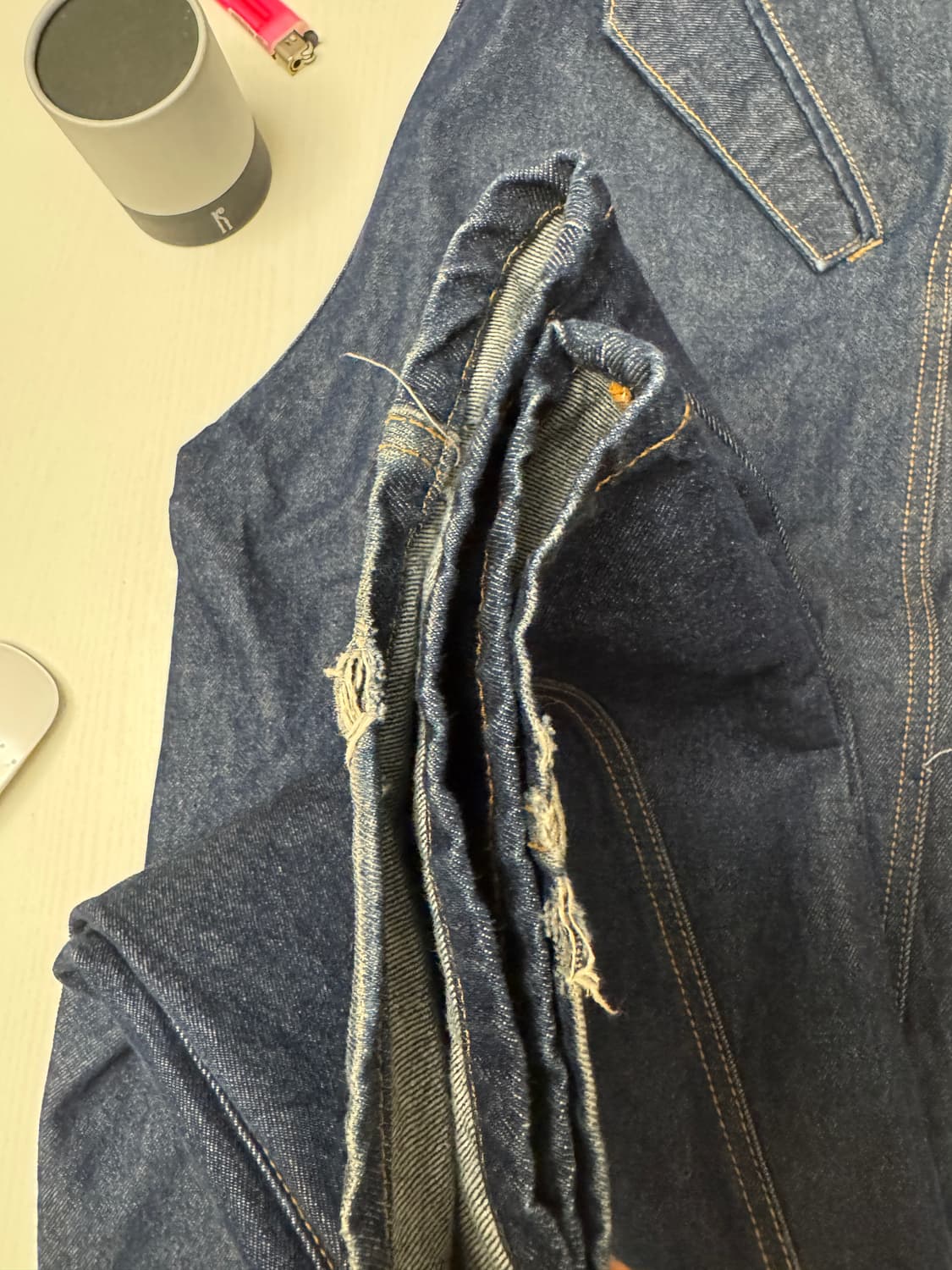 아이엘 커브드 데님 인디고  상품이미지3