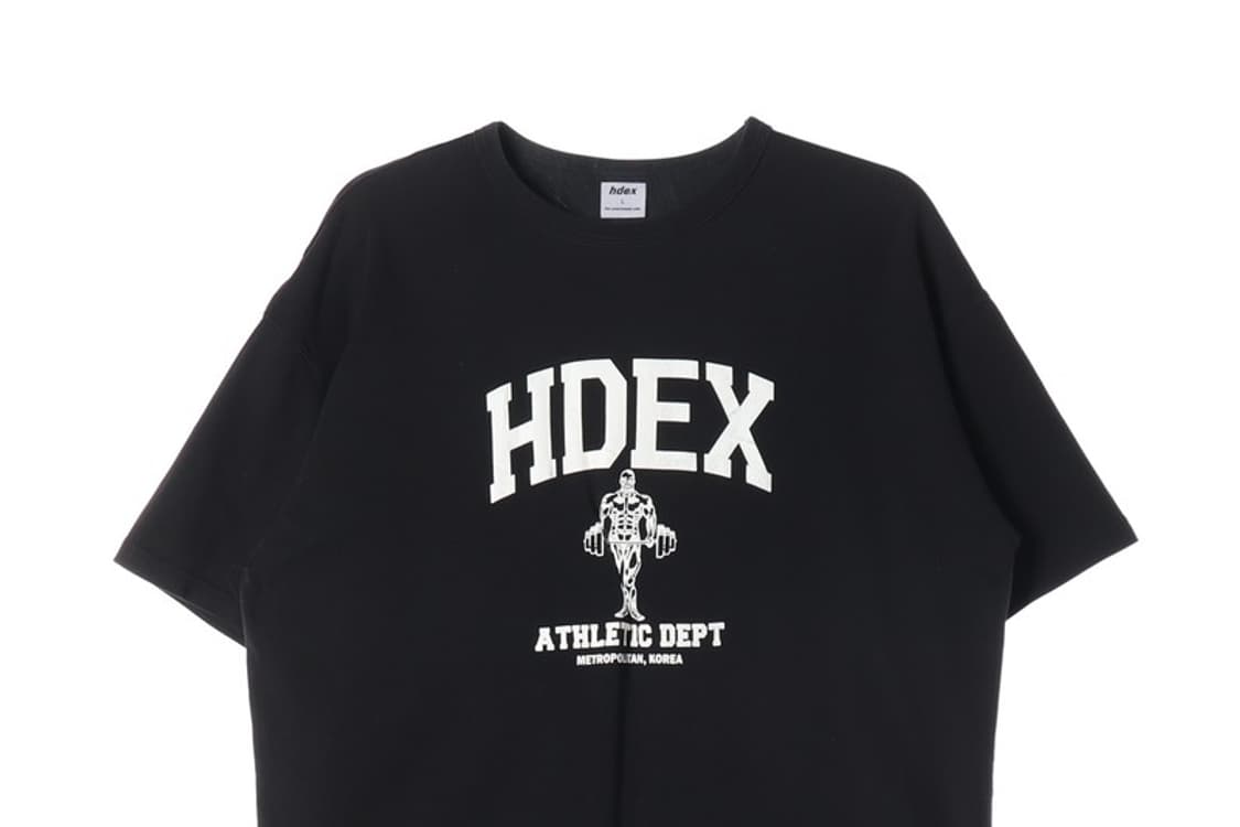 HDEX 빅로고 블랙 반팔티 L 상품이미지3