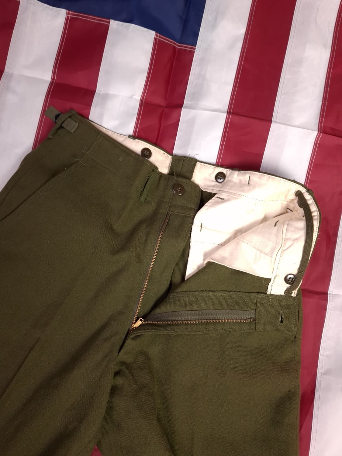 택새제품 오리지날 미군 M-51 울 사지 바지 상품이미지7