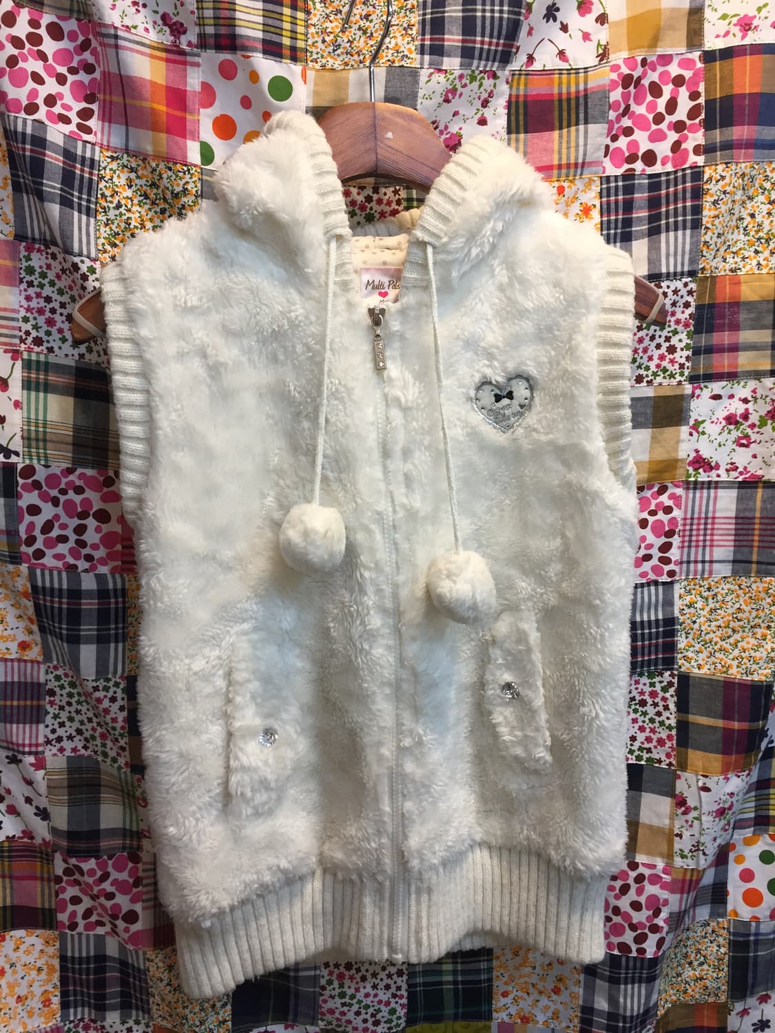 mezzo piano 메조피아노 프릴 하트 버튼 숏팬츠 코디🐻‍❄️ 상품이미지5