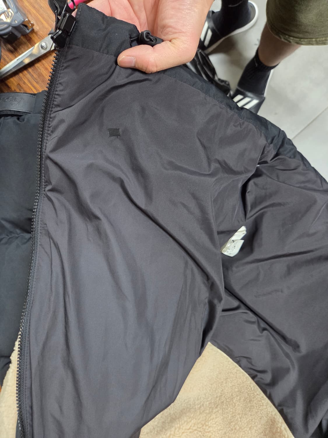 코닥 브라우니 숏 패딩 L 상품이미지10