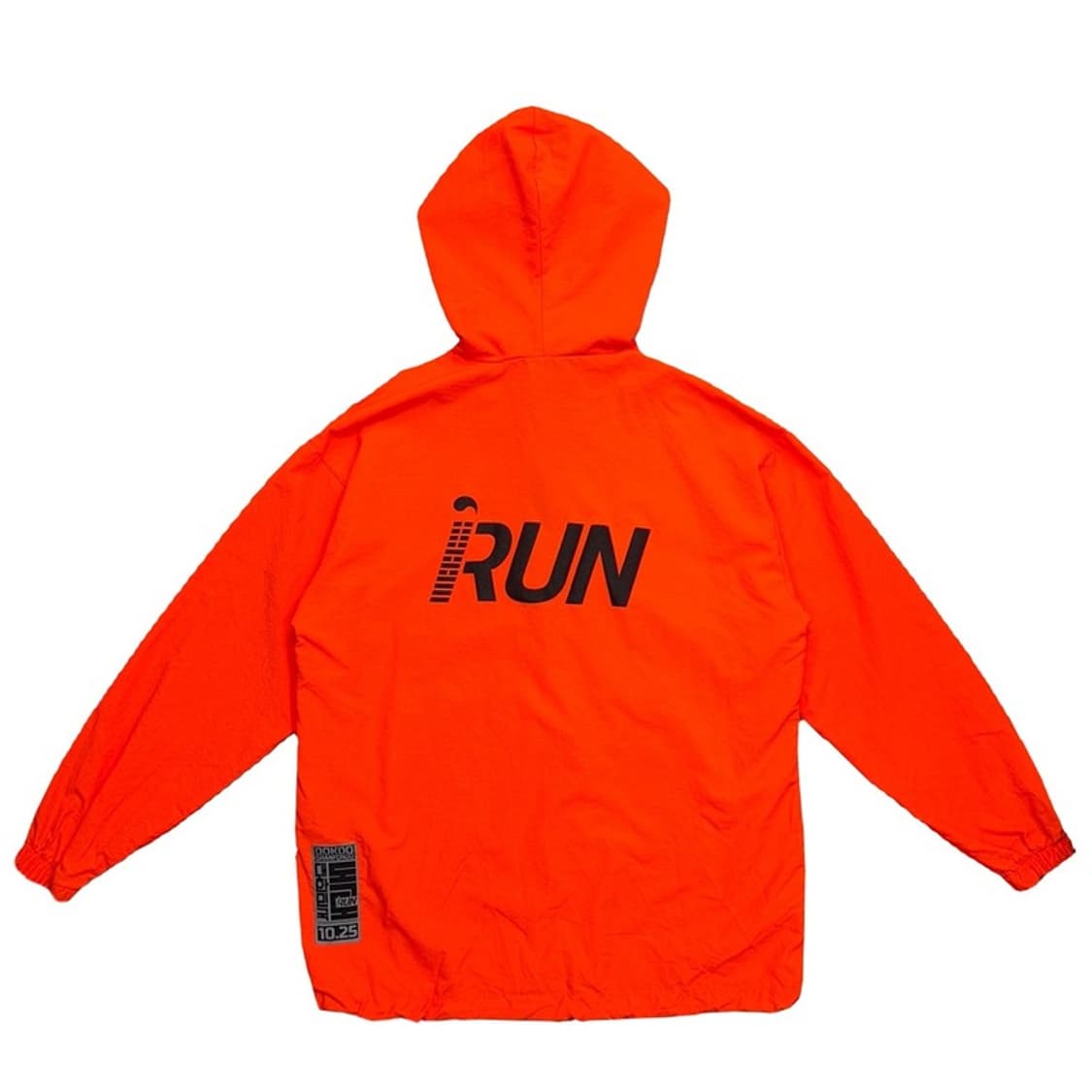 새상품 아이런 형광오렌지 아노락 바람막이 S 상품이미지10