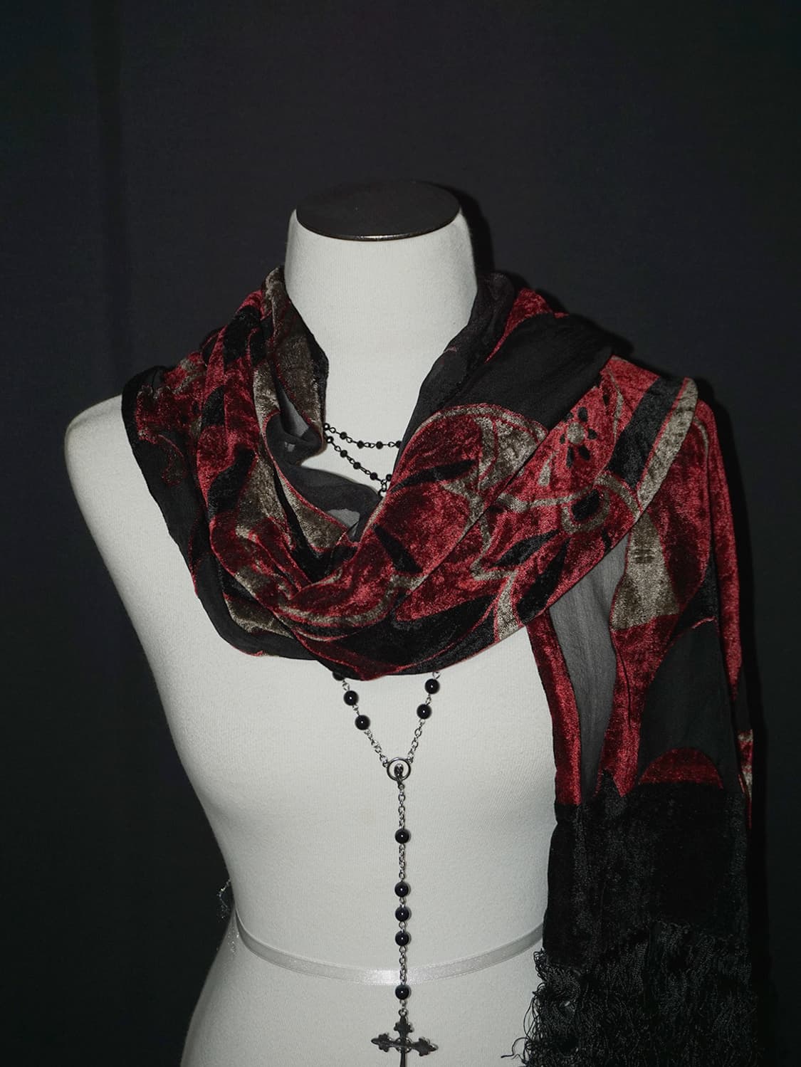 oriental velvet muffler  상품이미지3