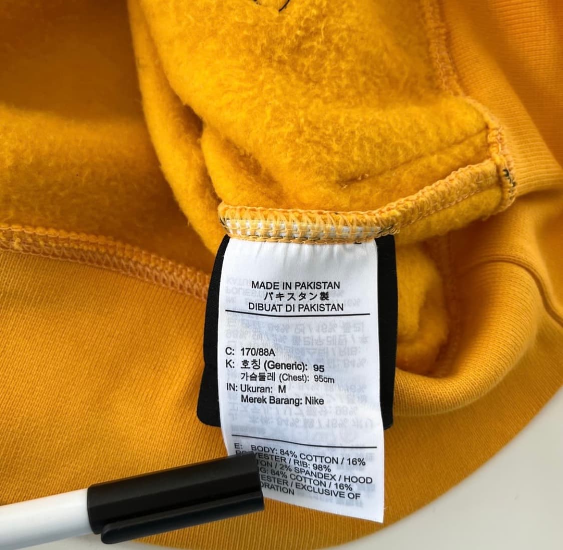 나이키 X 드레이크 녹타 에센셜 후드 유니버시티 골드 상품이미지6