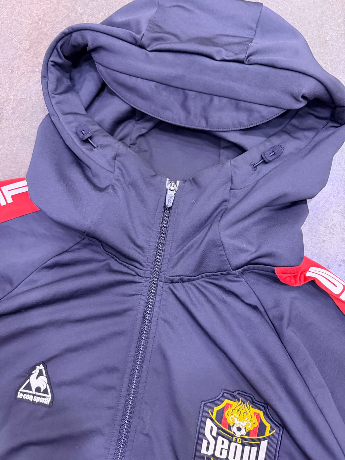 르꼬끄 FC 서울 트레이닝 후드집업 트랙탑 자켓 XXL 상품이미지3
