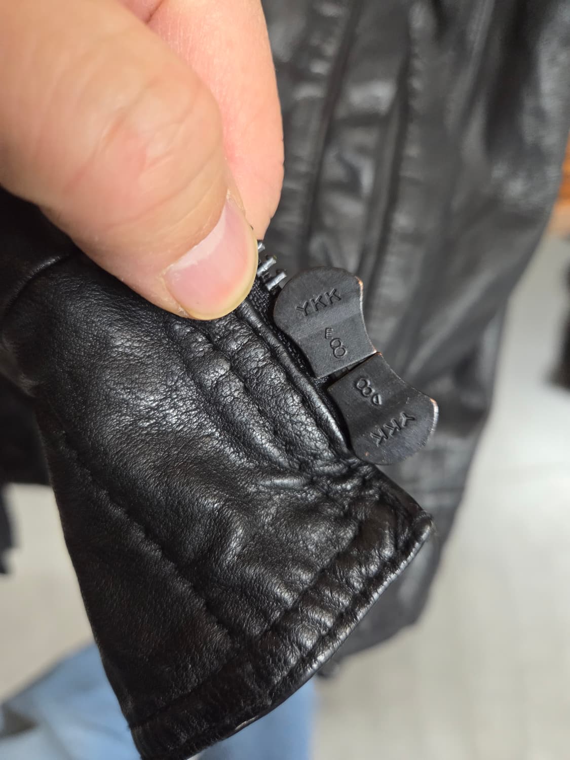 올세인츠 투웨이 견장 레더 가죽자켓 s 상품이미지8