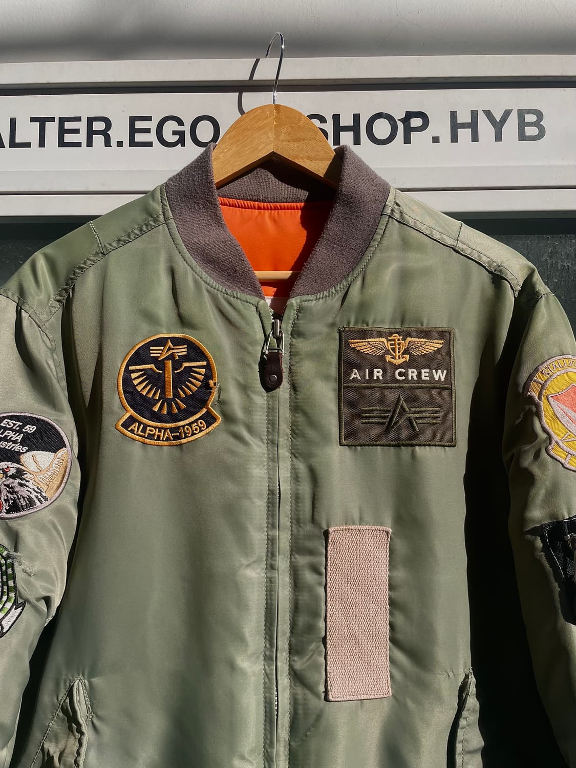 Alpha Industries MA-1 Patch Jacket 상품이미지5