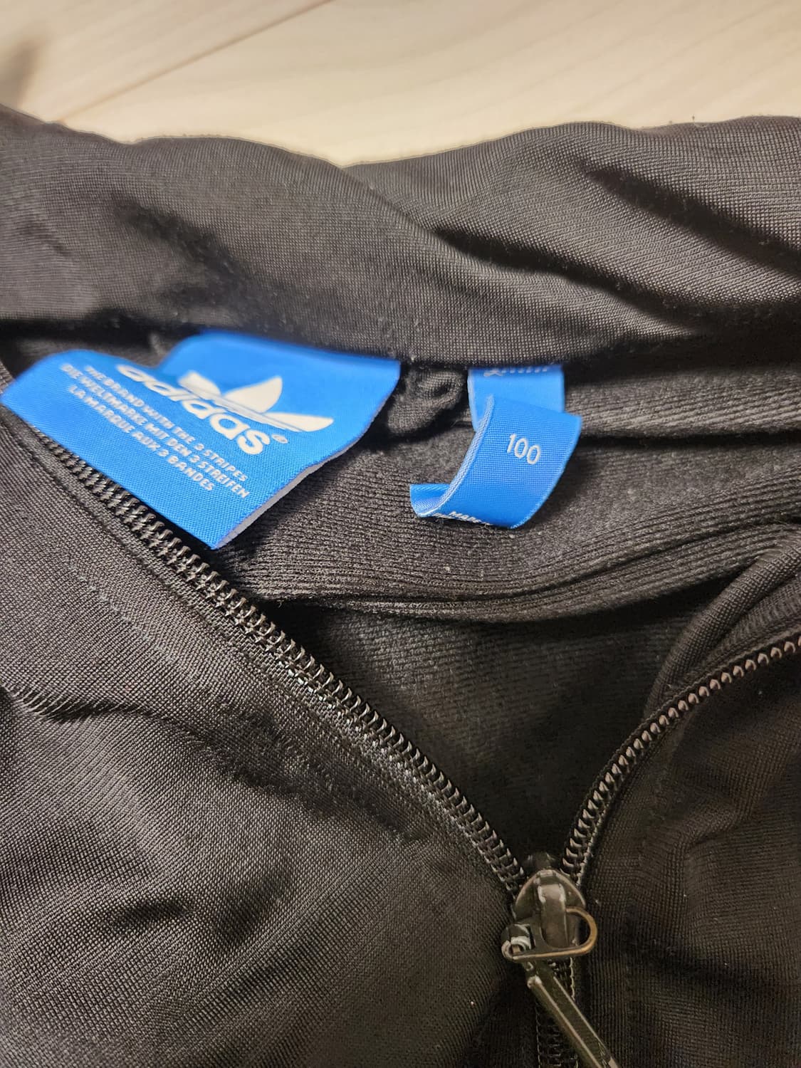 아디다스 파이어버드 져지 블랙 사이즈 100 상품이미지3