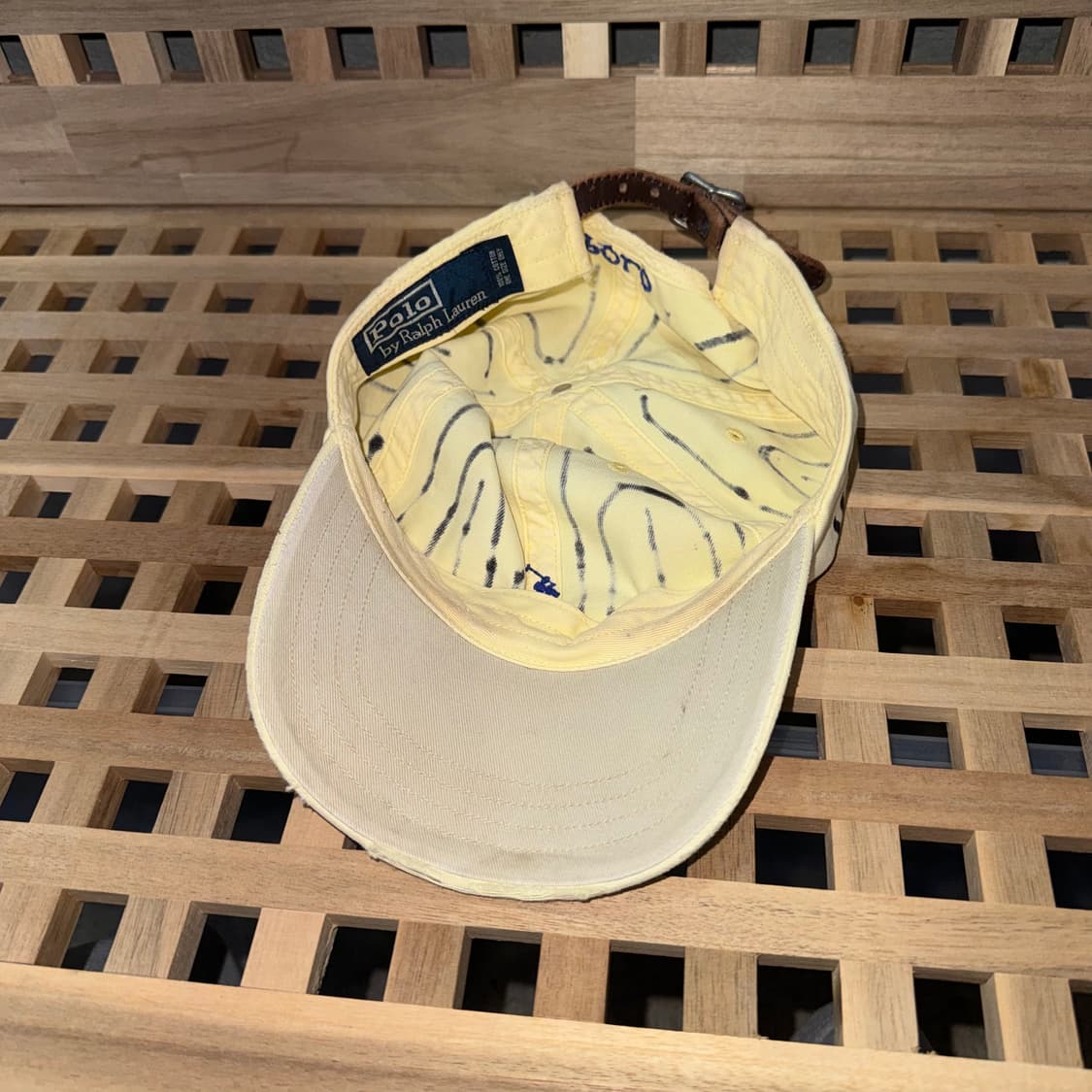 폴로 커스텀 레더스트랩 캡 상품이미지4