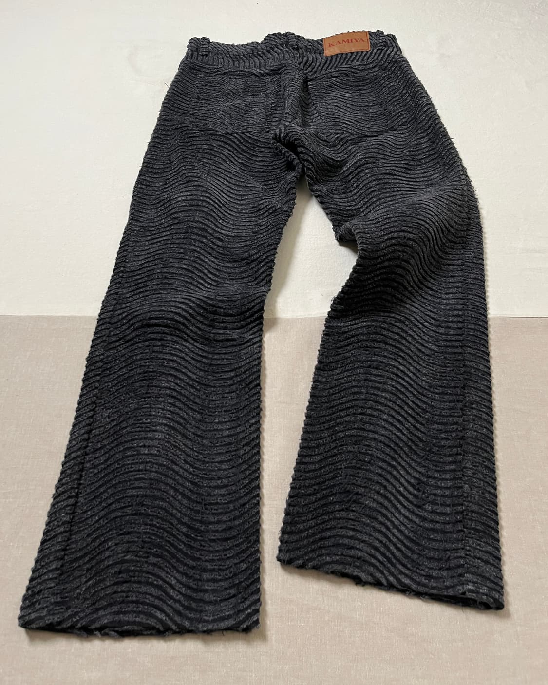카미야 웨이브 데님 팬츠 kamiya 미하라야스히로 상품이미지5