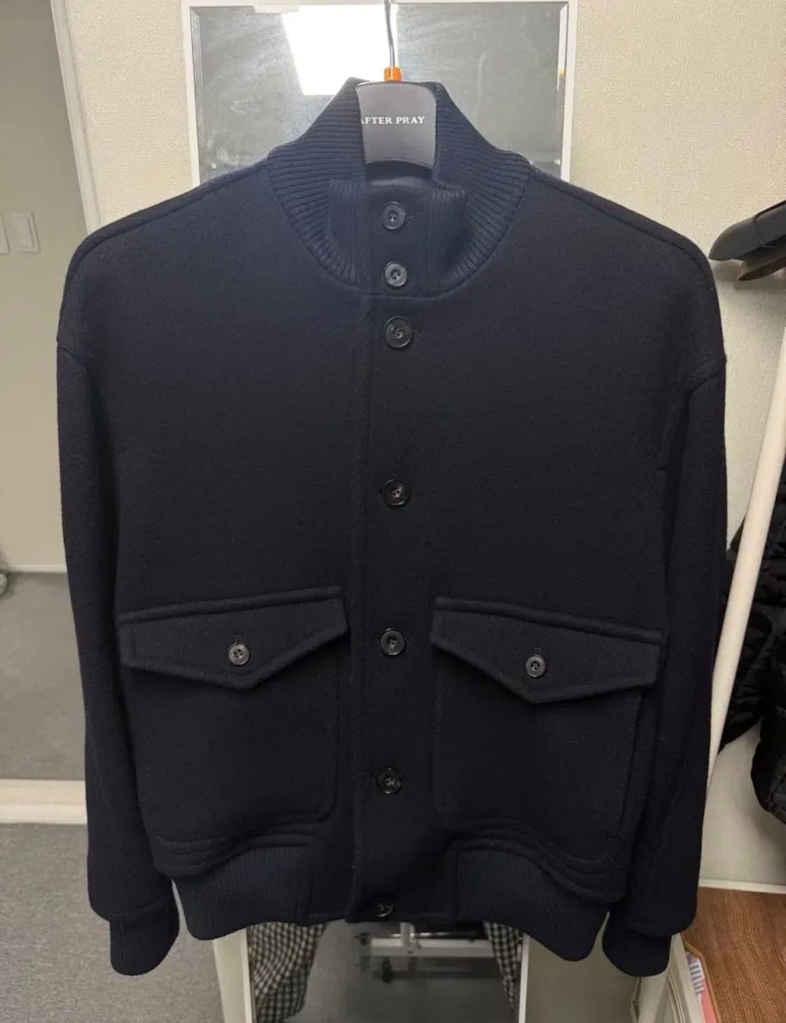 애프터프레이 A-1 울 블루종 자켓 상품이미지1