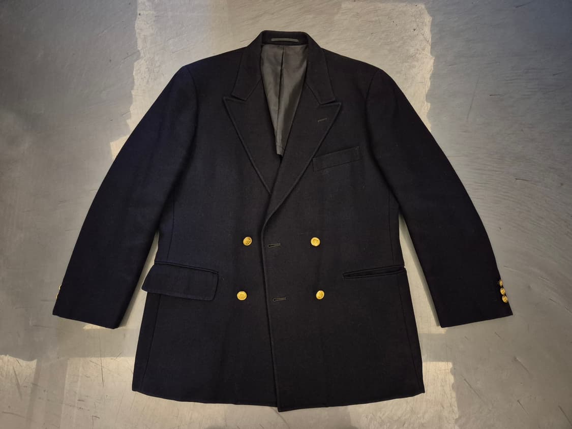 90s  제이프레스 금장버튼 더블 자켓 상품이미지1