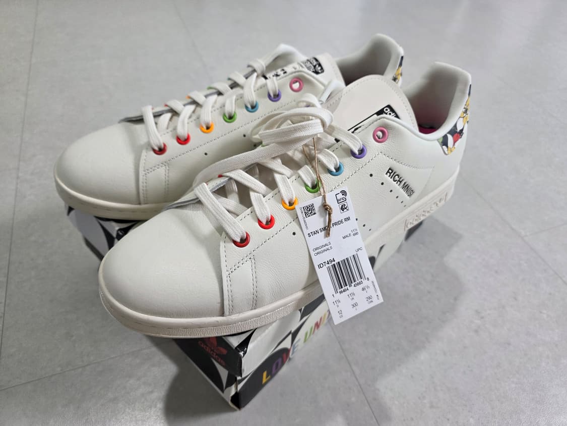 [새상품] 아디다스 리치 므니시x스탠 스미스 프라이드ID7494 300 상품이미지1